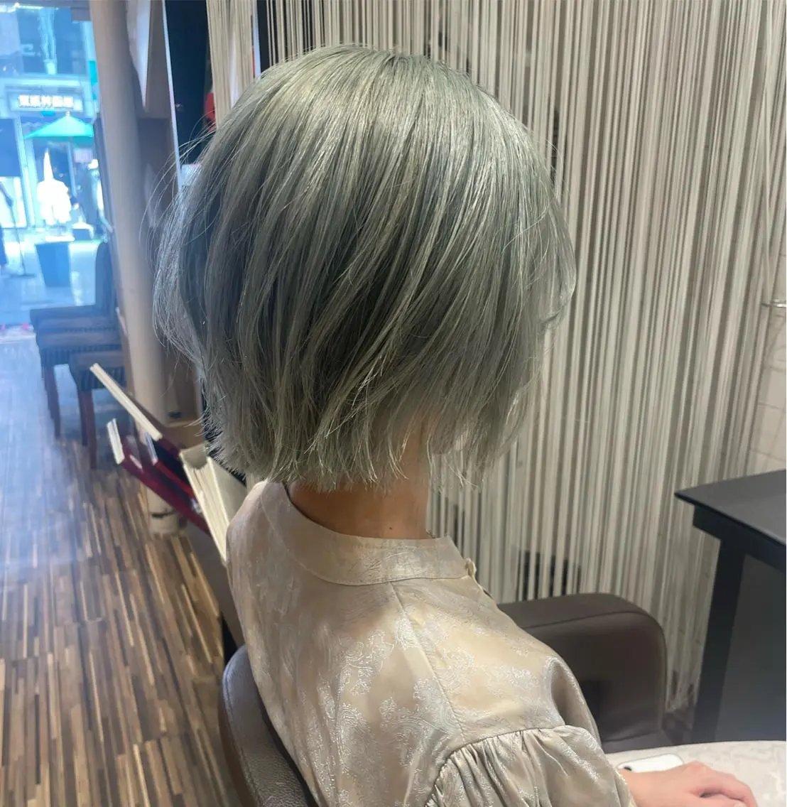ショート カラー EARTH 山﨑龍馬のヘアスタイル