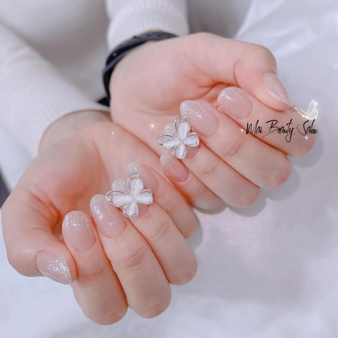 ネイル ジェルネイル パラジェル ワンホンネイル MaiBeauty Niのネイルデザイン