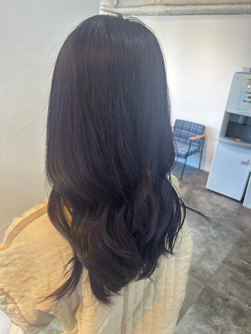 ロング カラー ヘアアレンジ メンズ 髪質改善 トリートメント トリートメント 京都駅前 🎀あかりのヘアスタイル