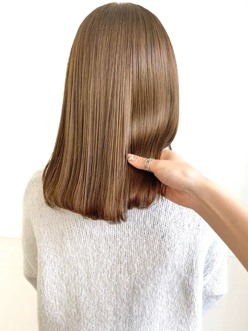 🪽🫧【縮毛矯正矯正】＋【cut】の写真