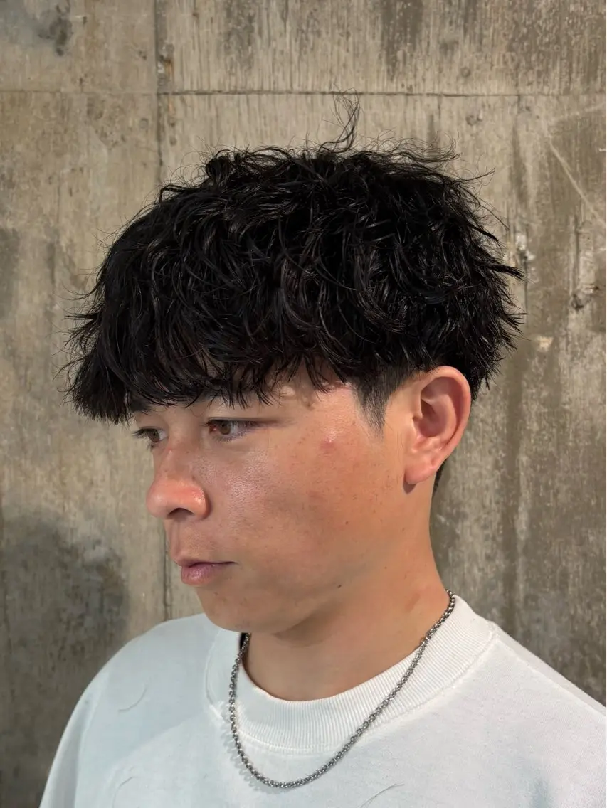 パーマ メンズ メンズパーマ ツイストスパイラルパーマ スパイラルパーマ カット パーマ 藤が丘/メンズ特化 /FUKIのヘアスタイル