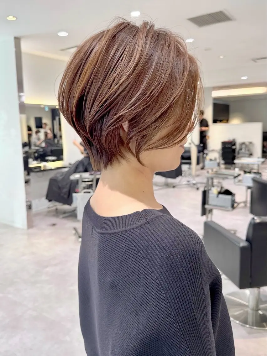 ショート 絶壁補正くびれ ショート✂️　井川のヘアスタイル
