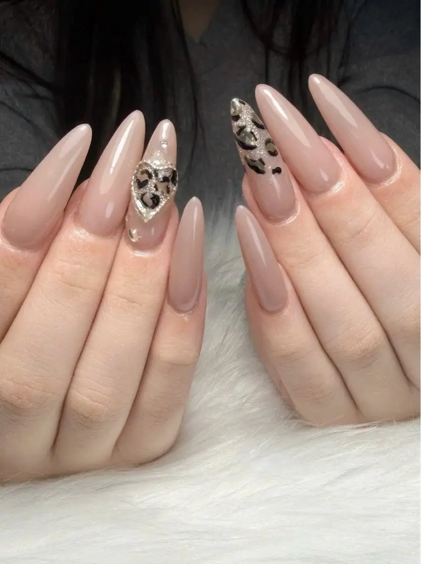 ネイル 長さ出し 韓国ネイル ロングネイル マグネットネイル 持ち込み Nail Salon An 渋谷店のネイルデザイン
