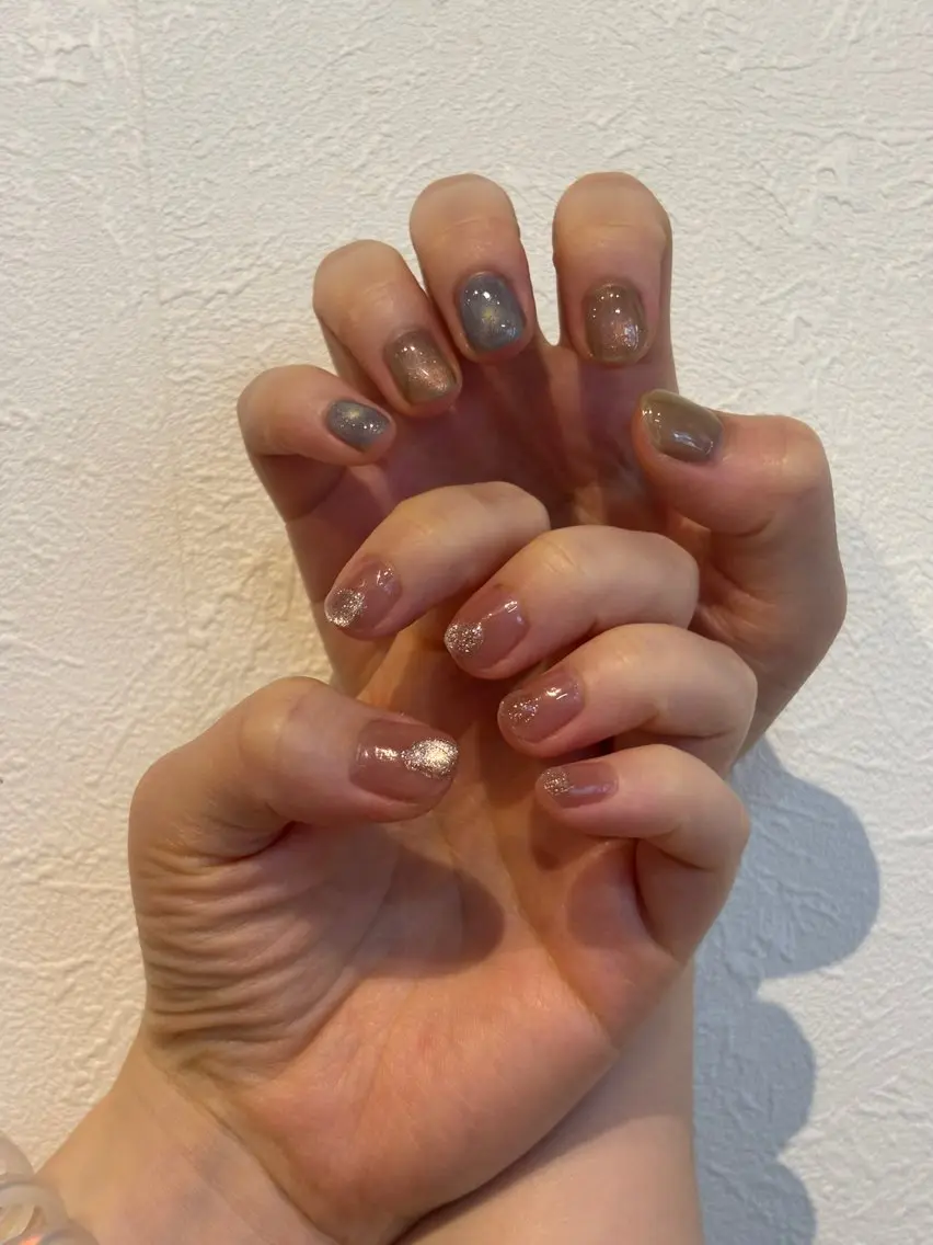 ネイル ジェルネイル マグネットネイル m. Yumikoのネイルデザイン