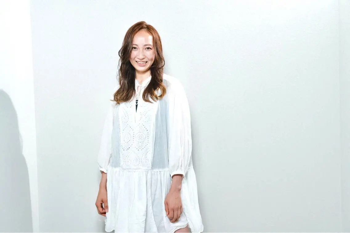 セミロング シェアハピ ヤマモトのヘアスタイル