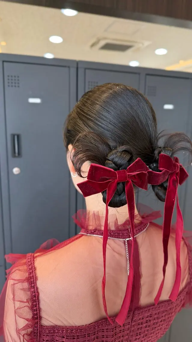 ヘアセット🩰🎀 ライブ、結婚式、推し活にも◎の写真