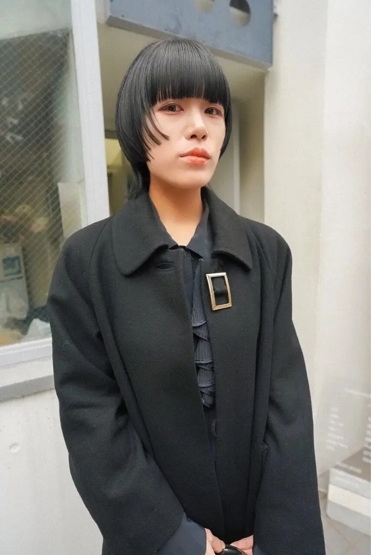 ショート カット ヘアカラー トリートメント THE MAISONのヘアスタイル