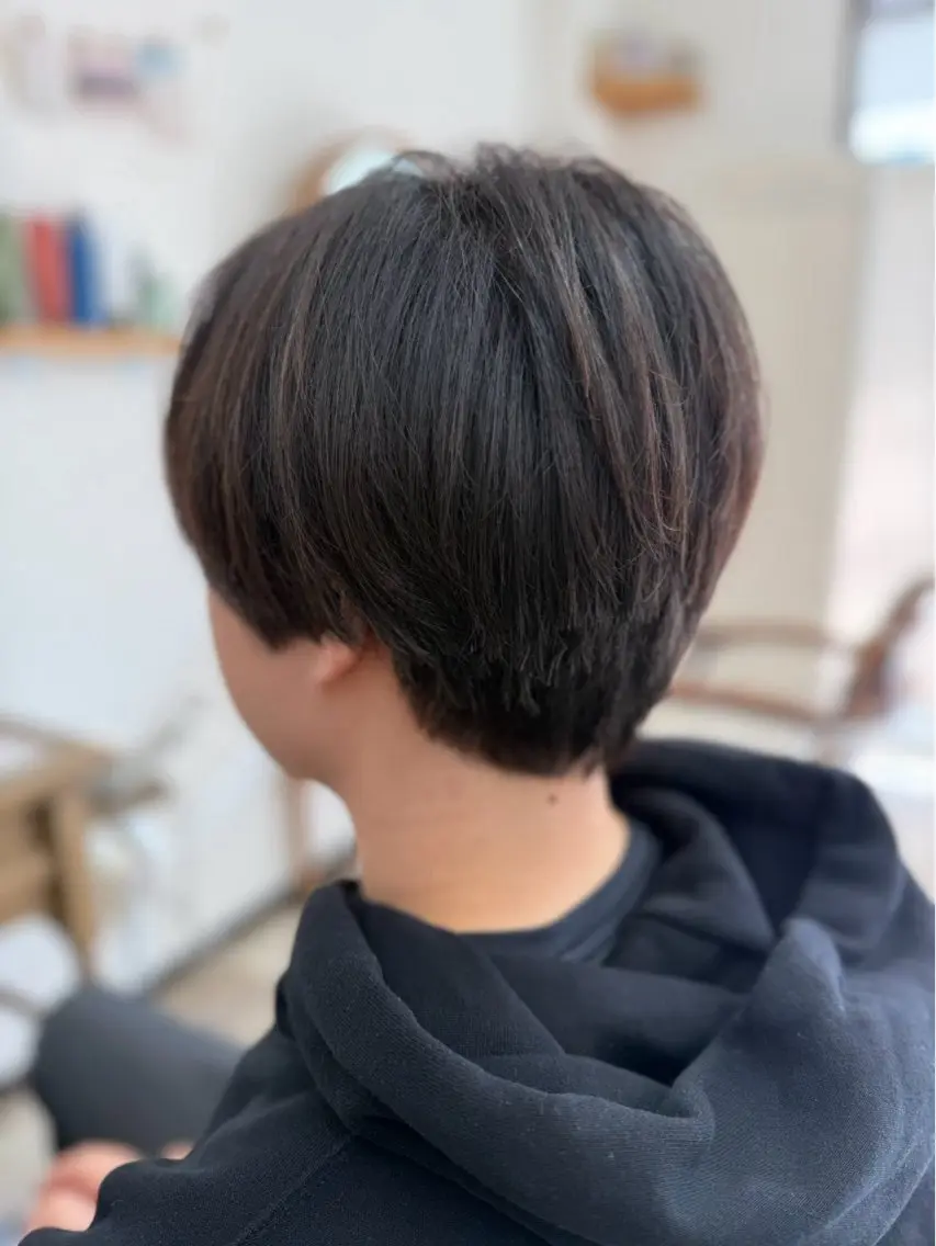 メンズ 刈り上げ カット Rin ku-to andCのヘアスタイル