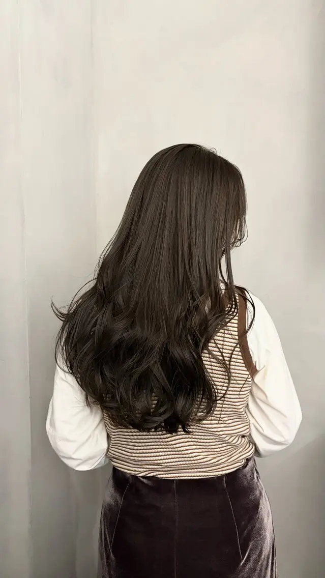 ロング カラー 透明感カラー ヘアカラー haruno/東大阪 /カラーモデルのヘアスタイル