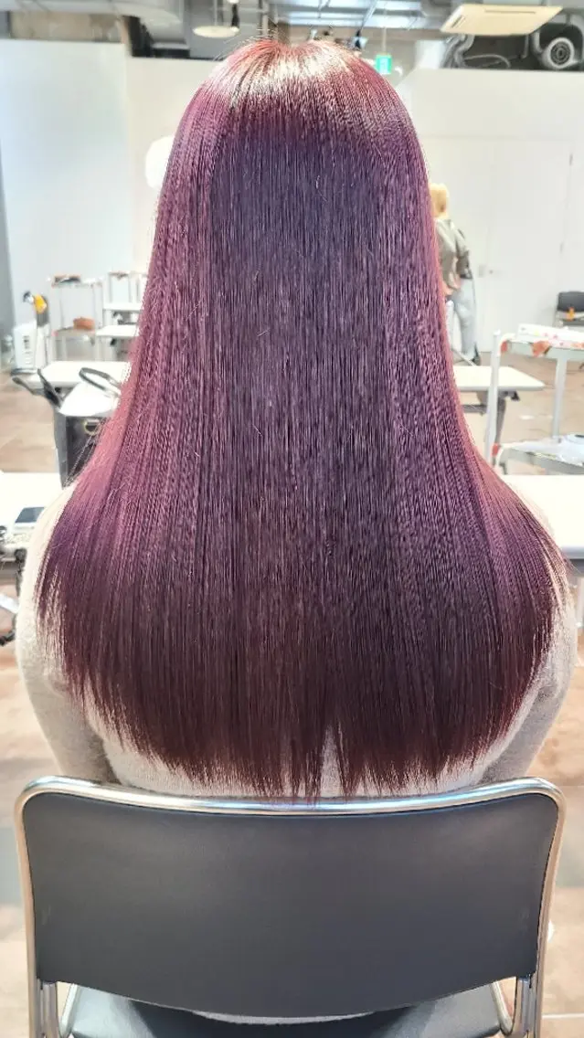 カラー ロング カット ヘアカラー 😈川口 海人😈のヘアスタイル