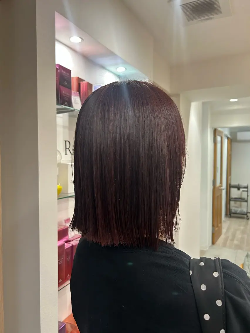 カラー ヘアカラー 西新  MAHIRO 🩵🫧艶髪🩵🫧のヘアスタイル