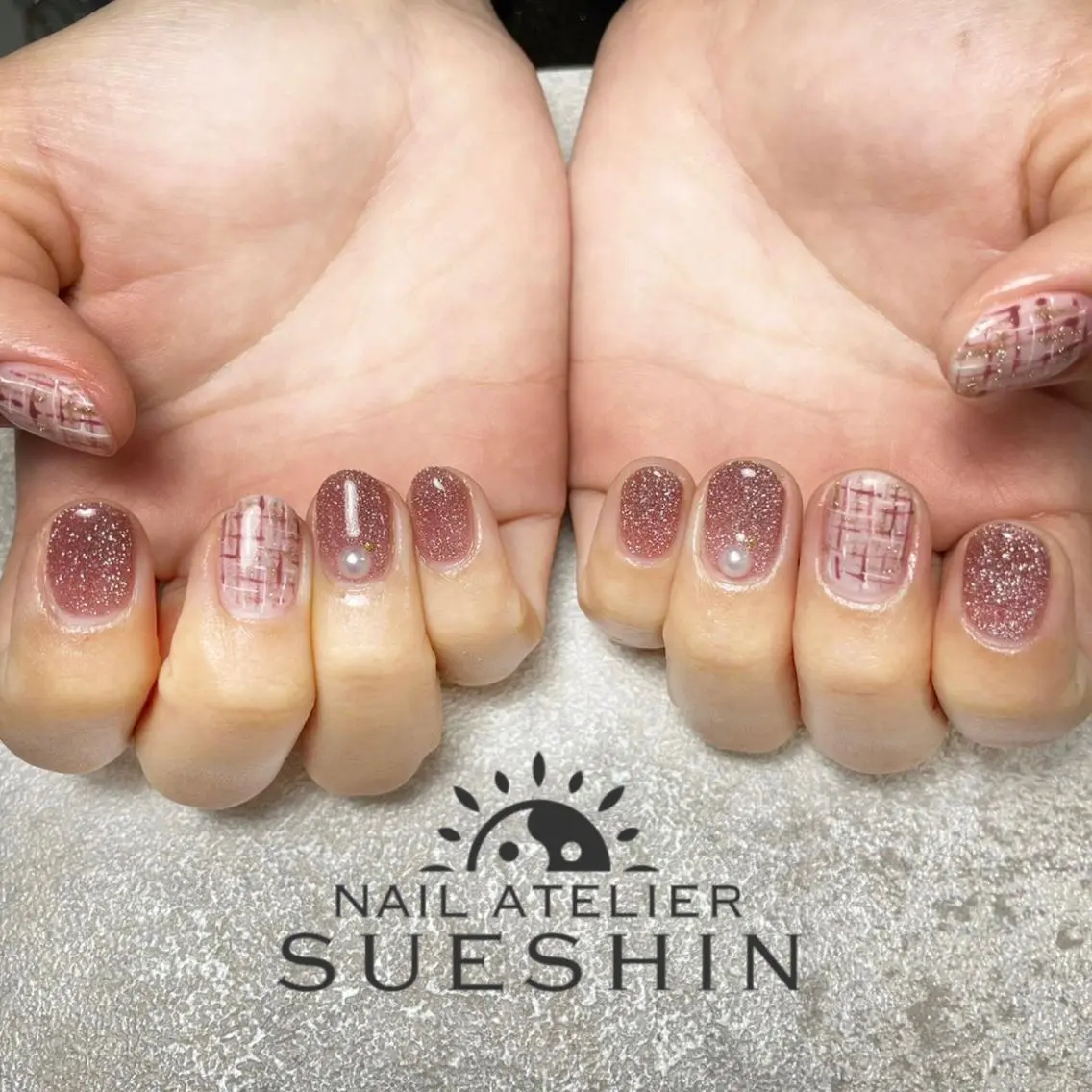 ショート S ueshinのネイルデザイン