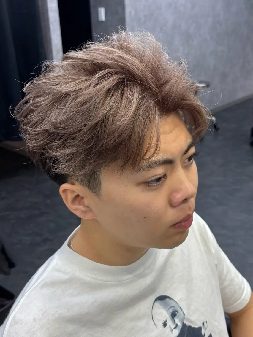 カラー メンズ カット ヘアカラー 🔥メンズ職人🔥 ✂️加瀬澤駿✂️のヘアスタイル