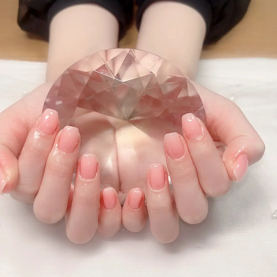 ネイル ハート マグネットネイル ピンク Cute Tips nailのネイルデザイン
