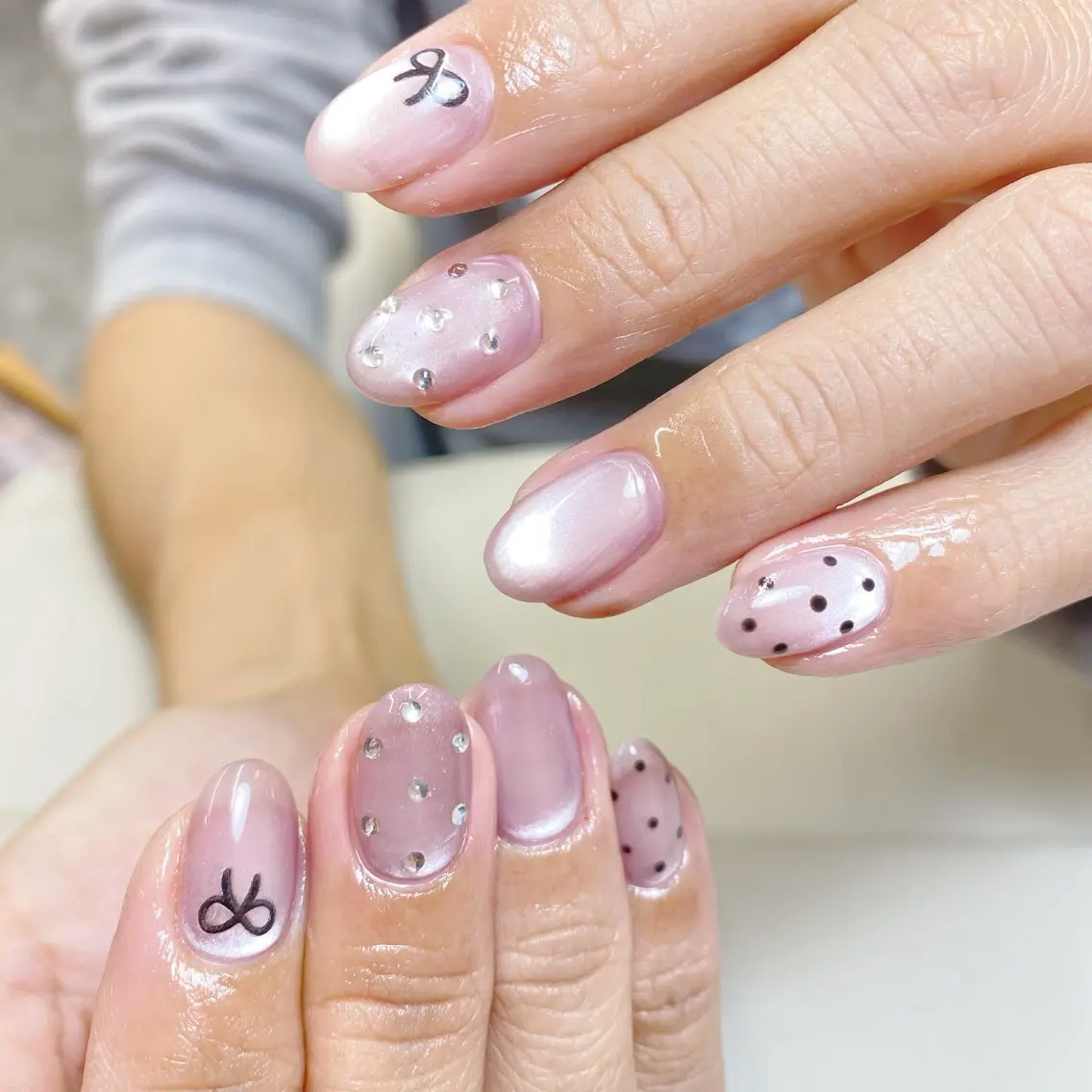 ネイル ハンドネイル AngelChris ビューティーサロン琳のネイルデザイン