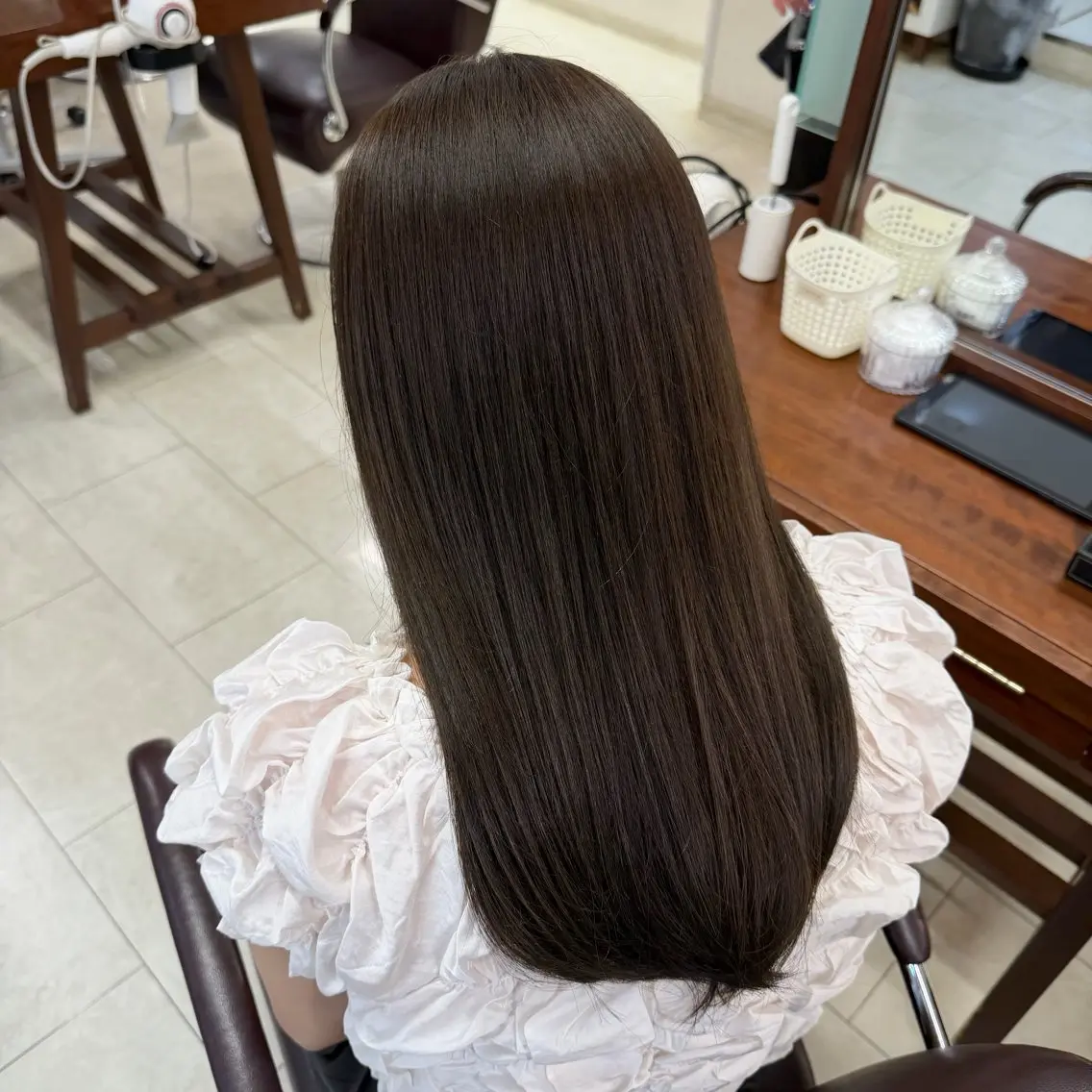 ロング カラー ヘアカラー はるな/透明感カラー /暖色カラーのヘアスタイル
