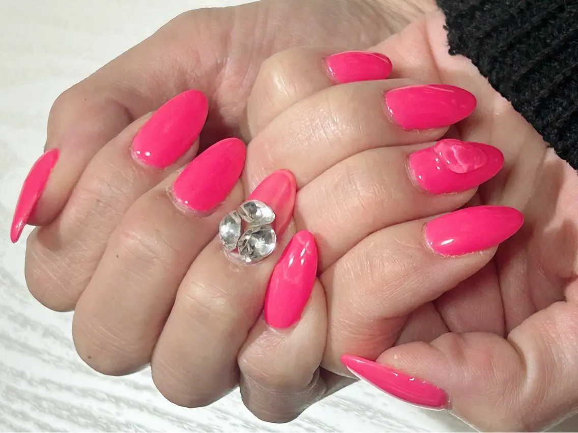 ネイル ワンカラーネイル シンプルネイル ハンドネイル Nail Salon Ｄream Mamのネイルデザイン
