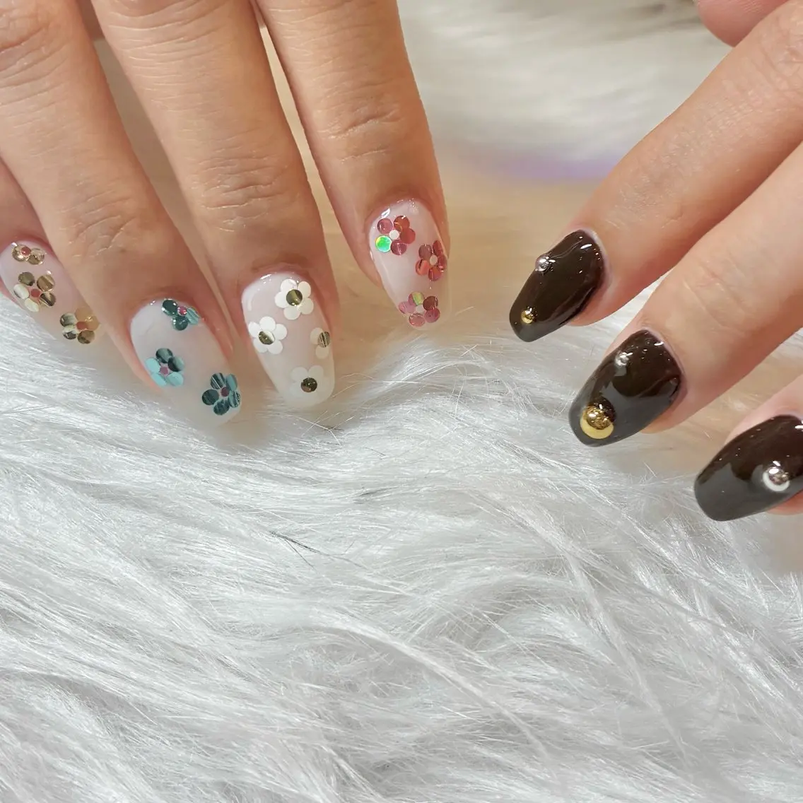 ネイル ハンドネイル HANA ソブエのネイルデザイン