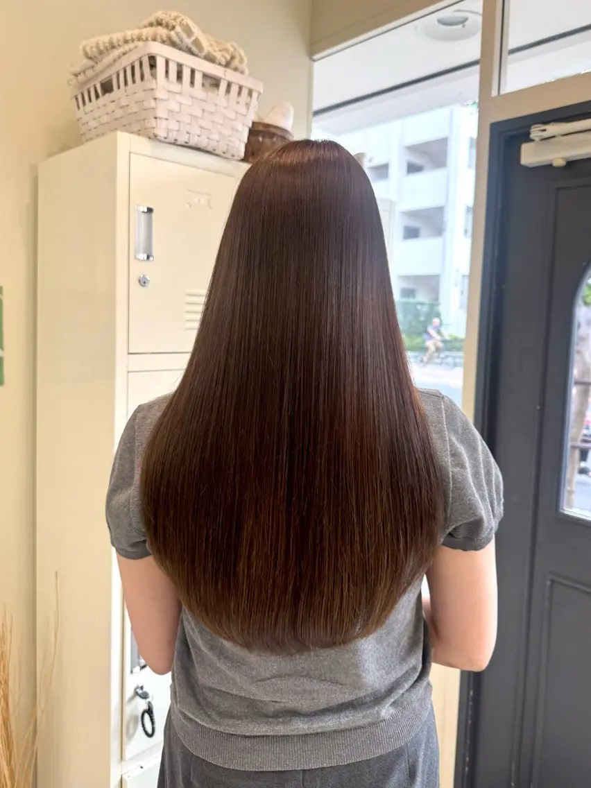 ロング カラー カット ヘアカラー トリートメント 🫧山中 沙希🫧のヘアスタイル