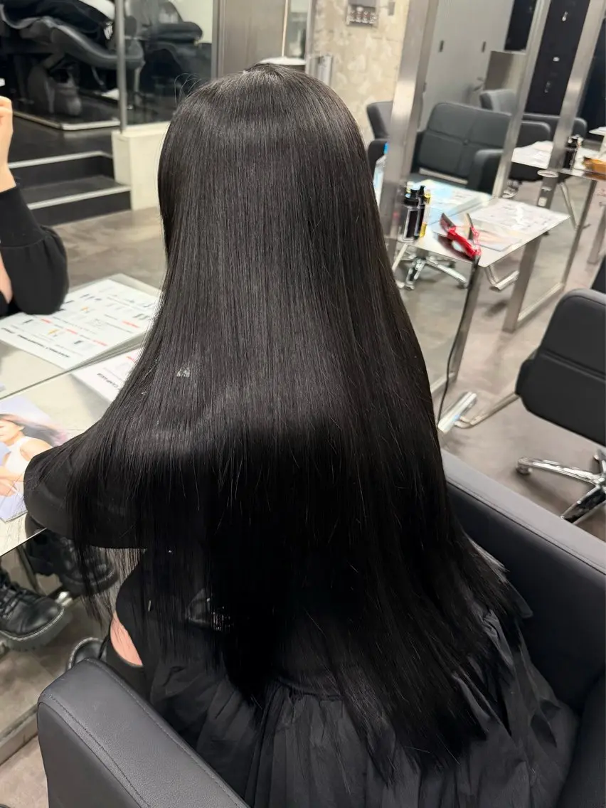 ロング トリートメント ヘアカラー トリートメント SOUSI /GARTE代官山のヘアスタイル