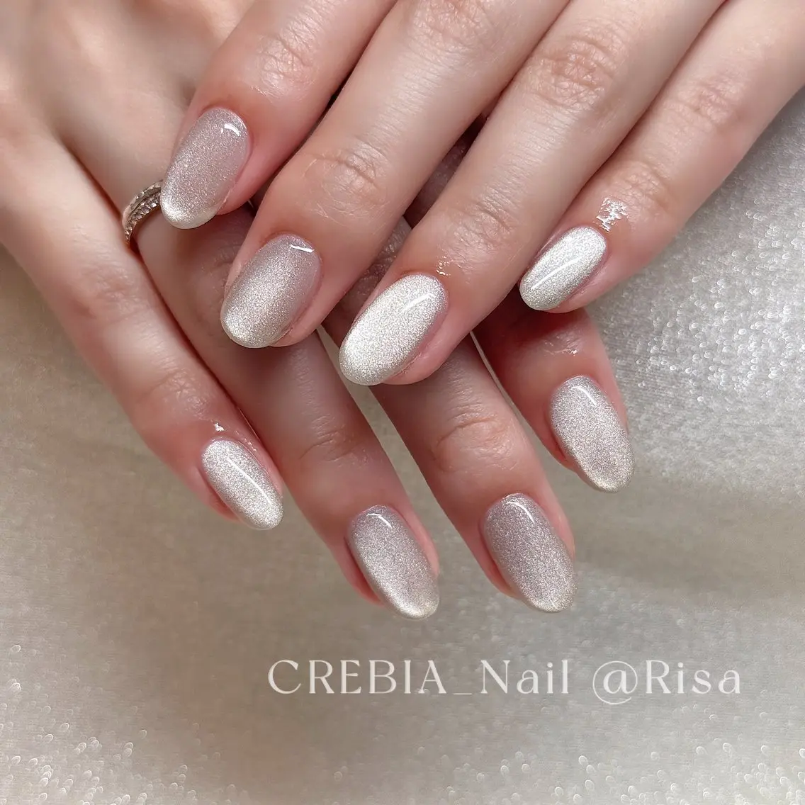 ネイル マグネットネイル CREBIA Nailのネイルデザイン