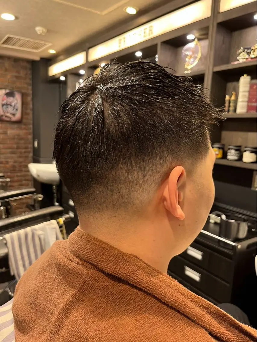 ショート メンズカット ひでよしのヘアスタイル