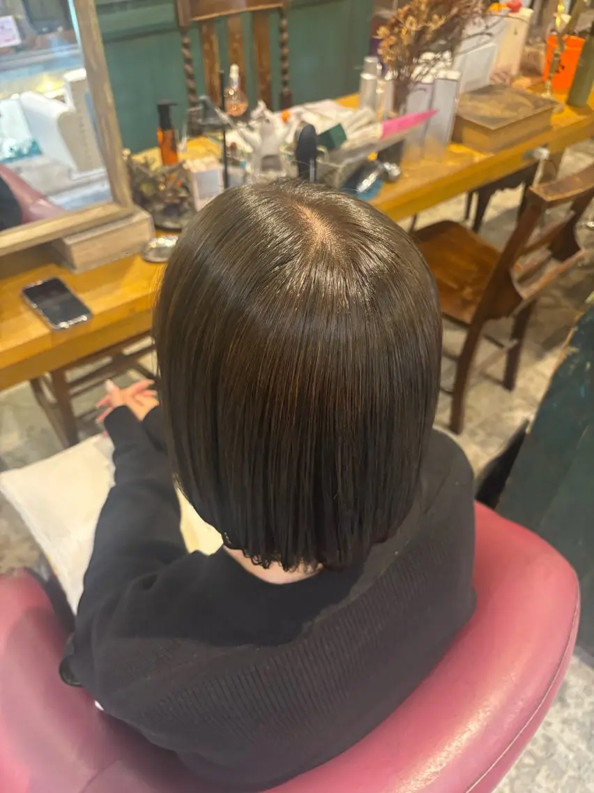 カラー ヘアカラー たかの ゆめなのヘアスタイル
