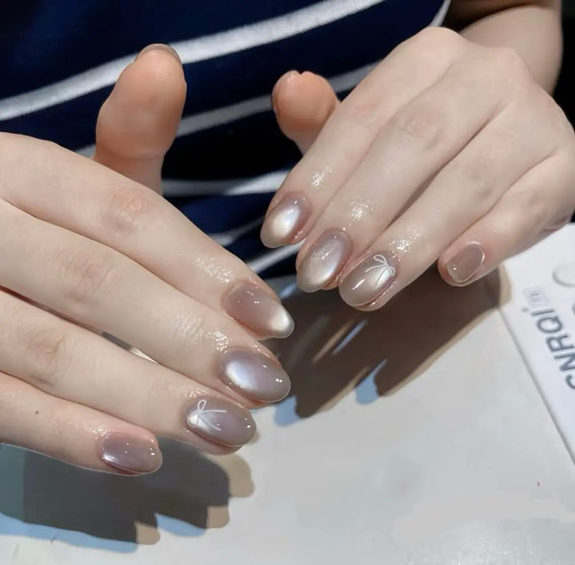 マグネットネイル💅オフありの写真