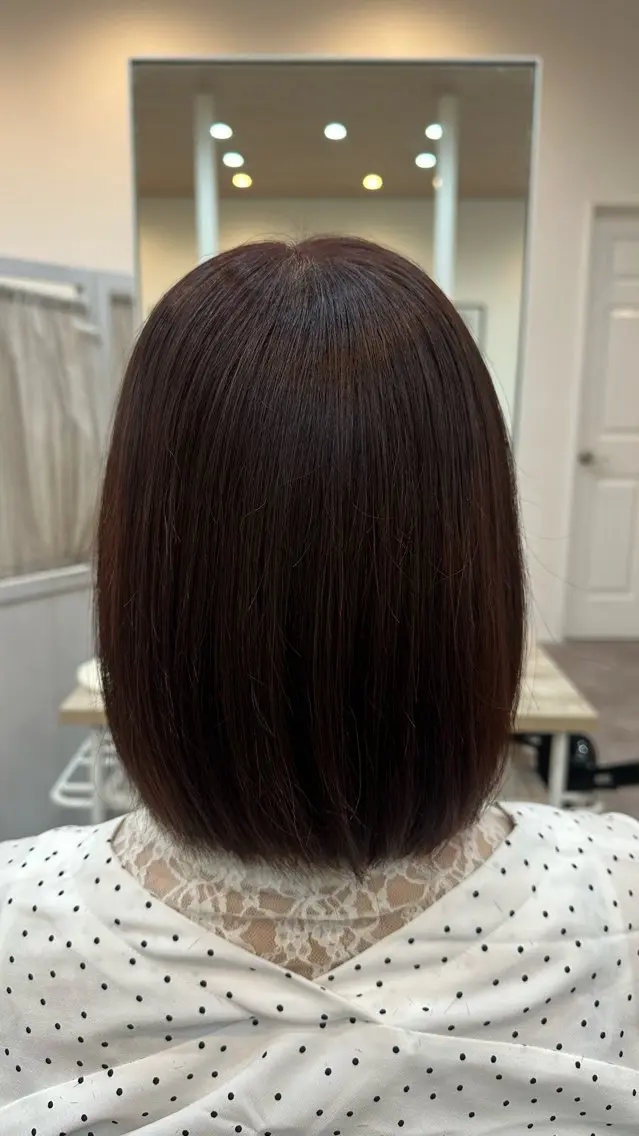 ショート ピンクブラウン Agu hair muta 大山佑将のヘアスタイル