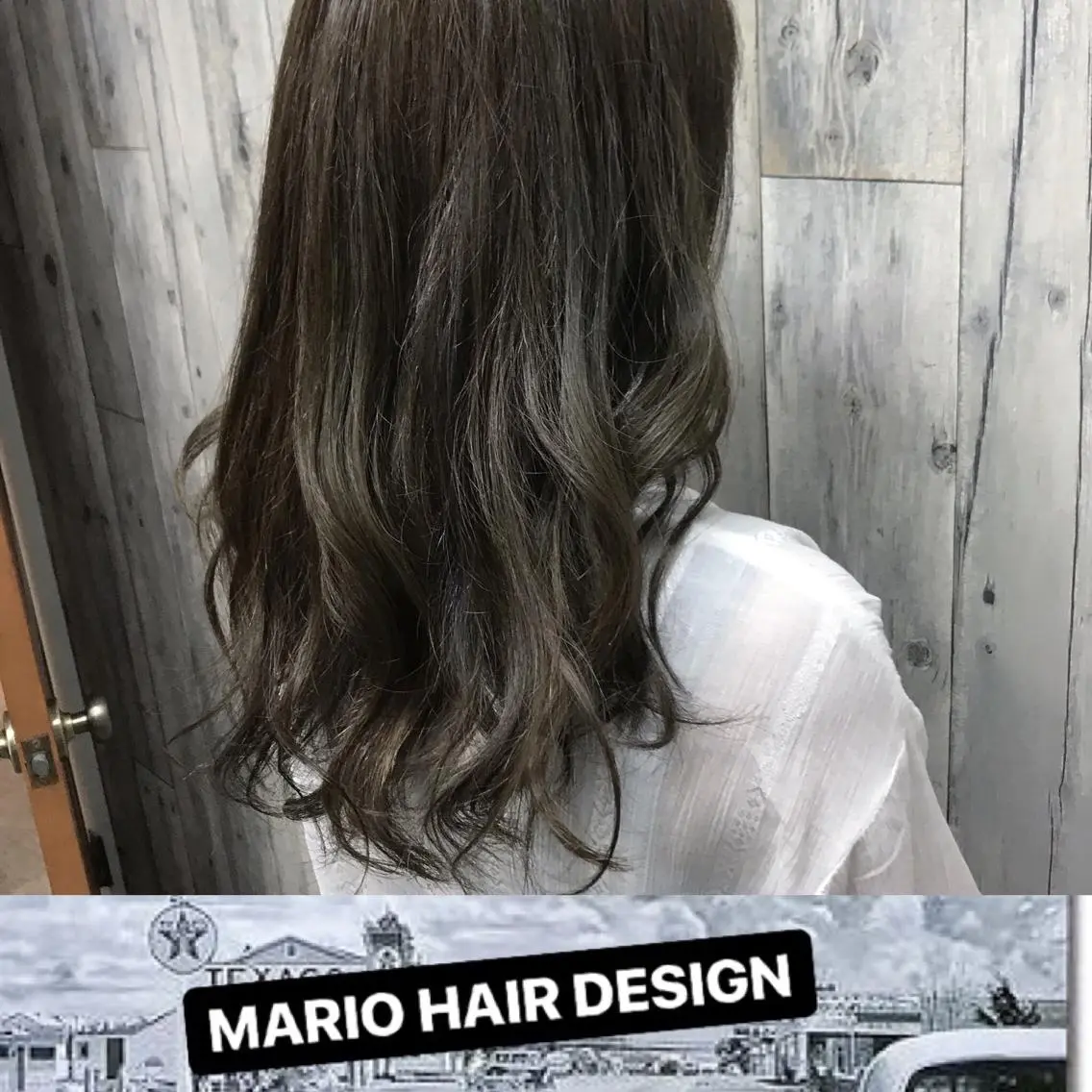 ミディアム カラー パーマ ヘアアレンジ メンズ キッズ 透明感カラー グレージュ Forest. -髪質改善-のヘアスタイル