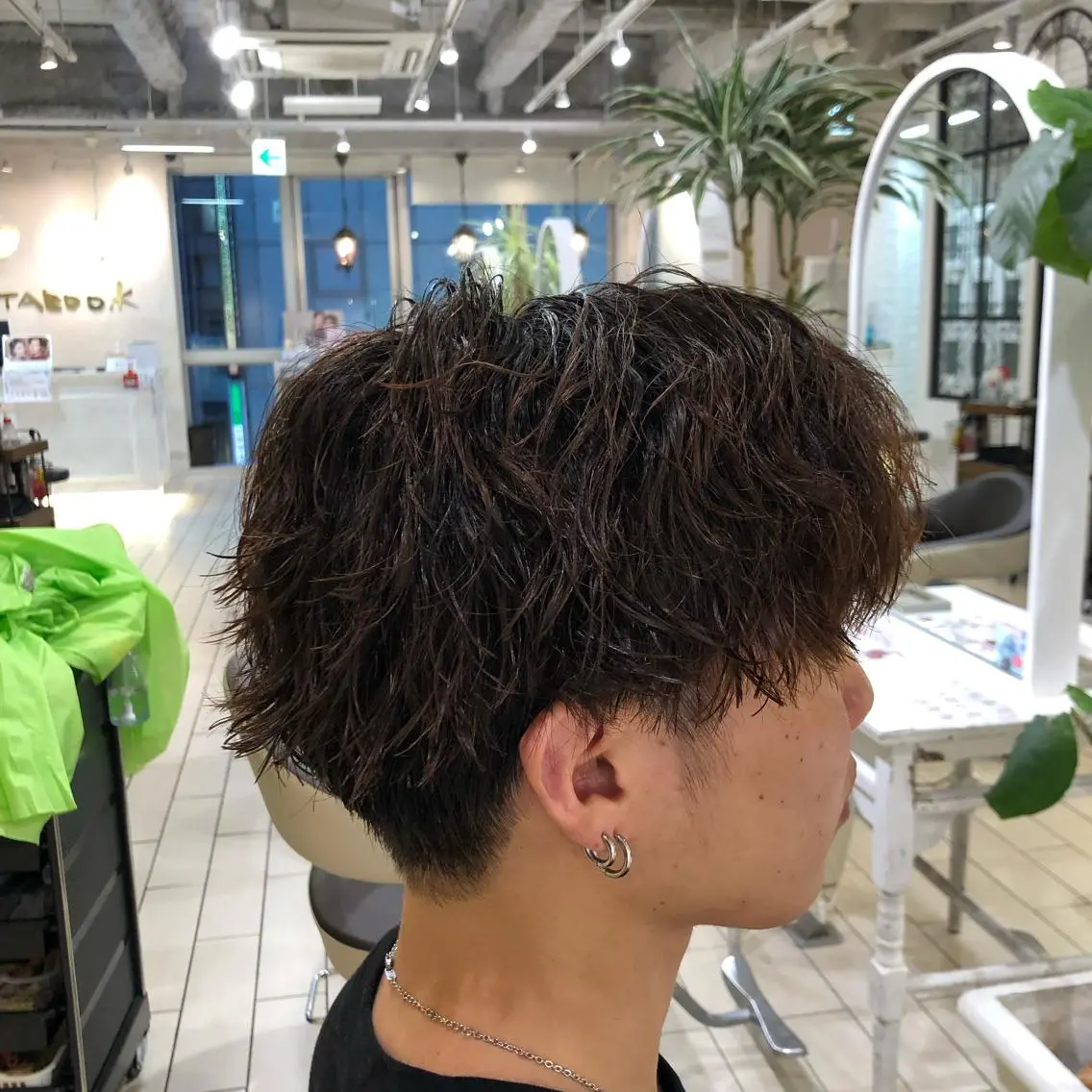 パーマ メンズ 可愛い顔周りカット お任せください✨中川のヘアスタイル