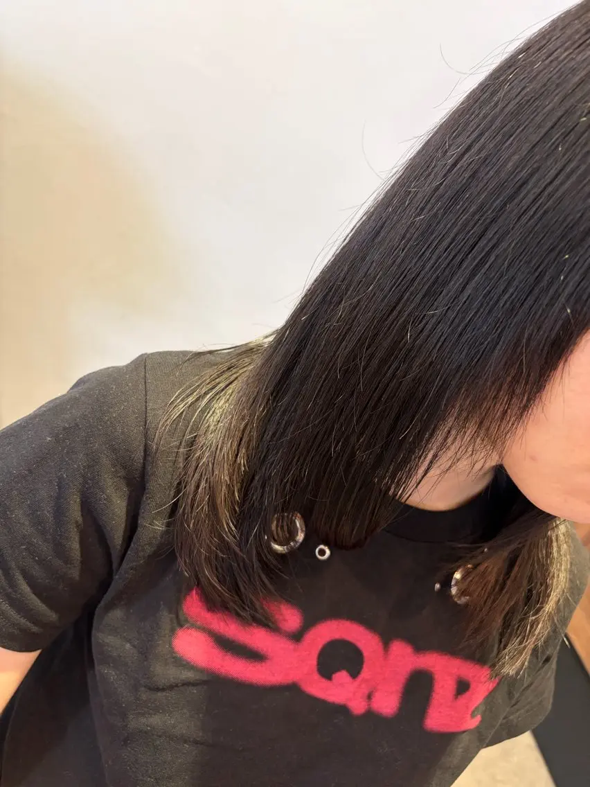 ミディアム カット カットモデル RURUのヘアスタイル