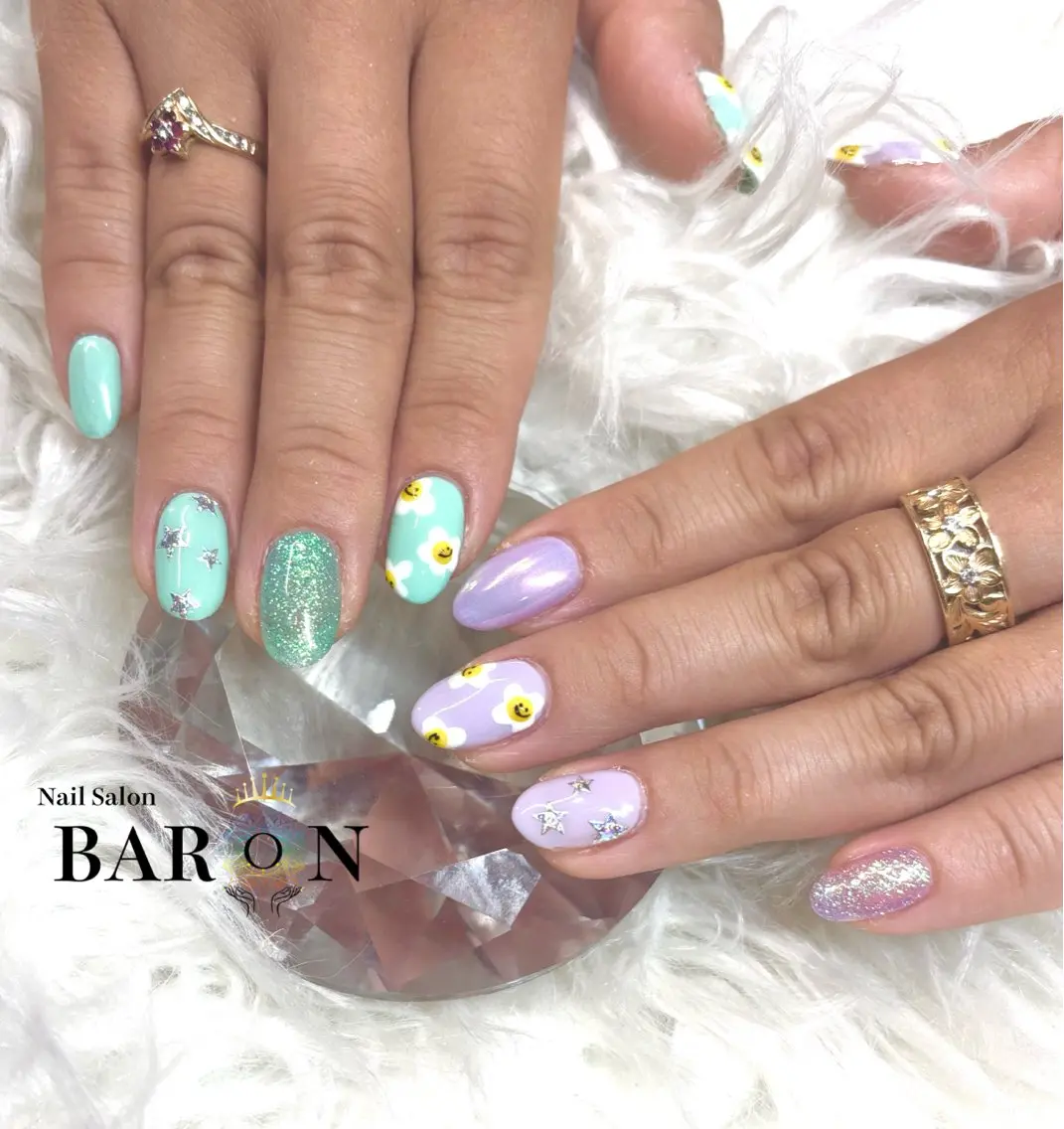 Hand💅モデル募集!!★持ち込みコース 90分★オフありの方 ¥3000 150分(パーツ別途料金)の写真