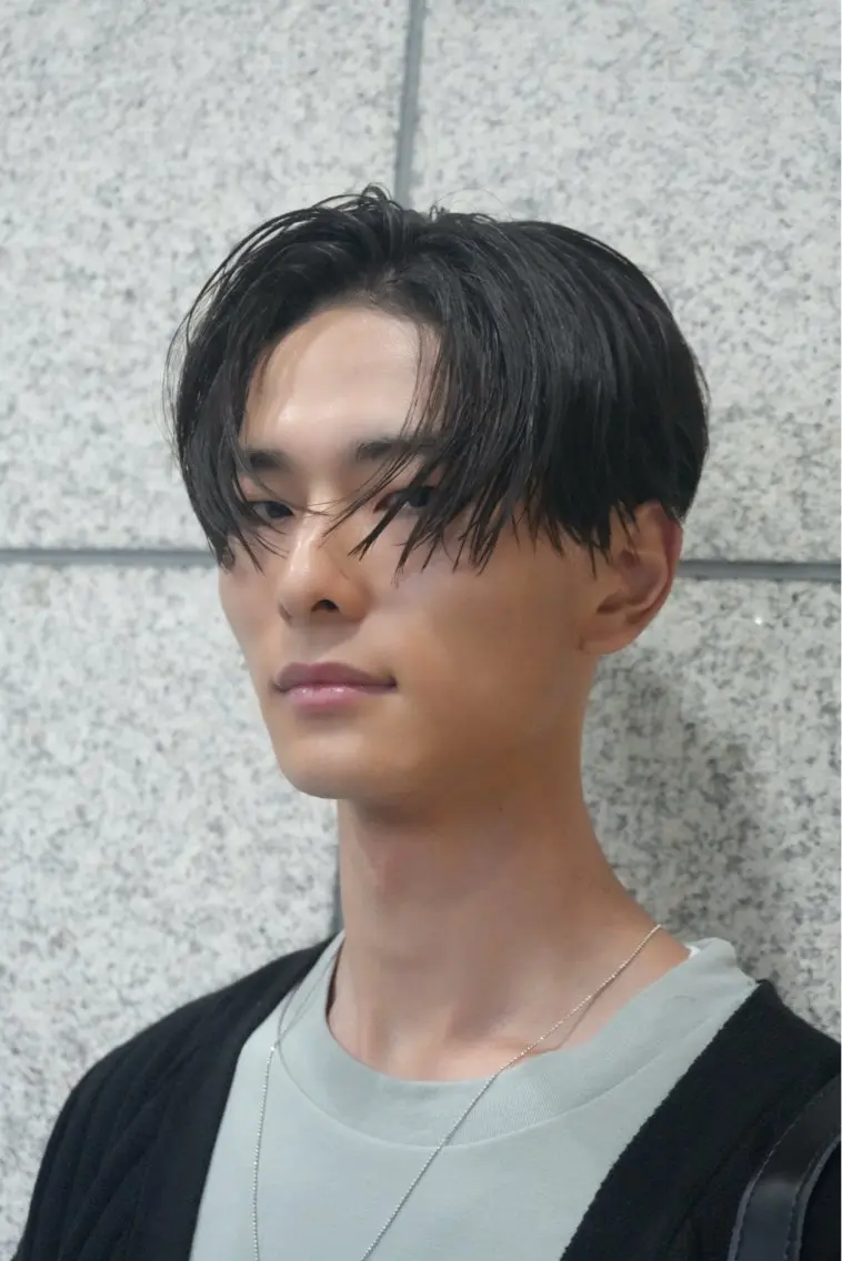 ショート メンズ 縮毛矯正 湖城 恵吾のヘアスタイル