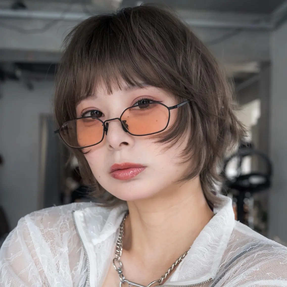 ショート ウルフ/シャギーカッ ト/ハッシュカットのヘアスタイル