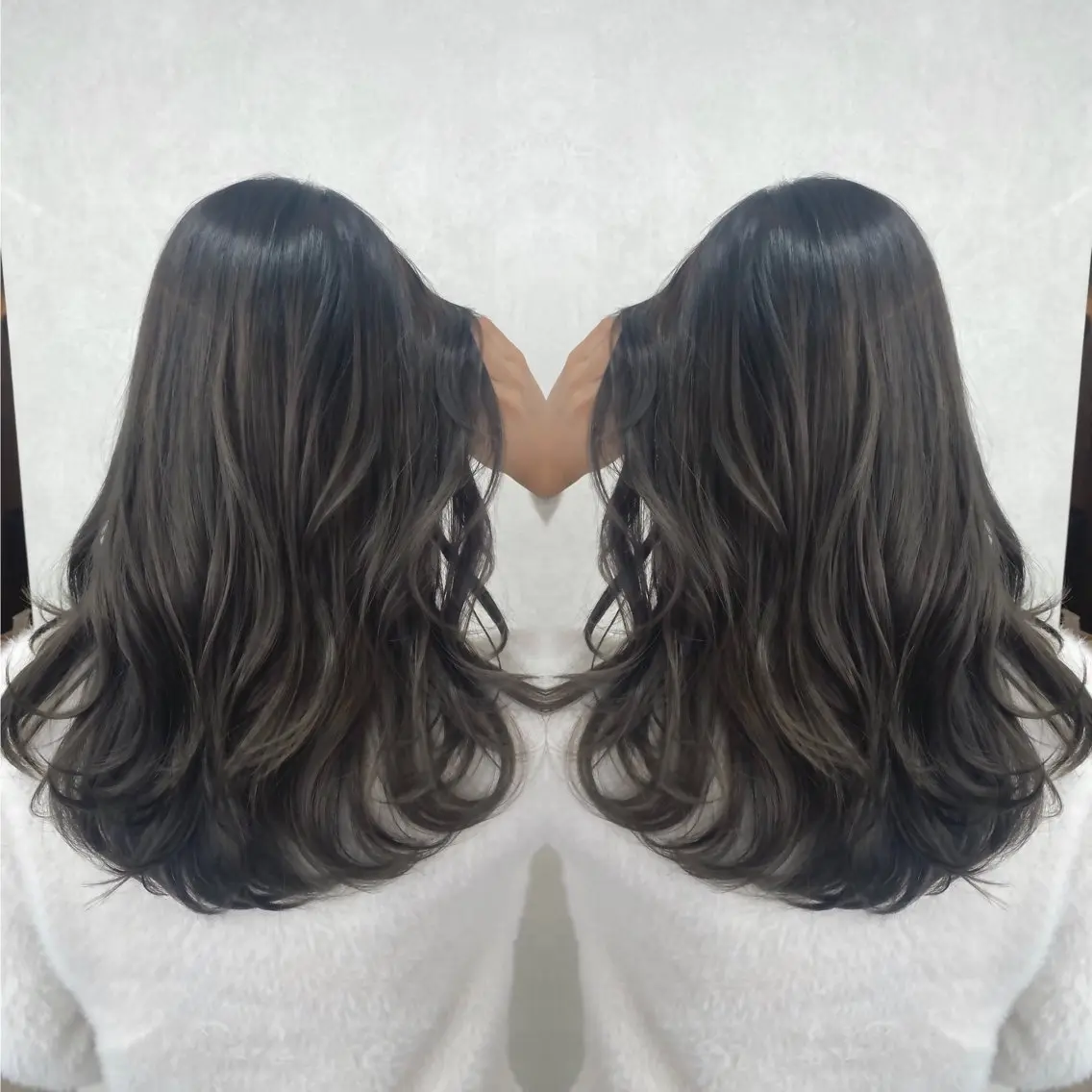 ロング カラー tocca 💜石田愛結💜のヘアスタイル
