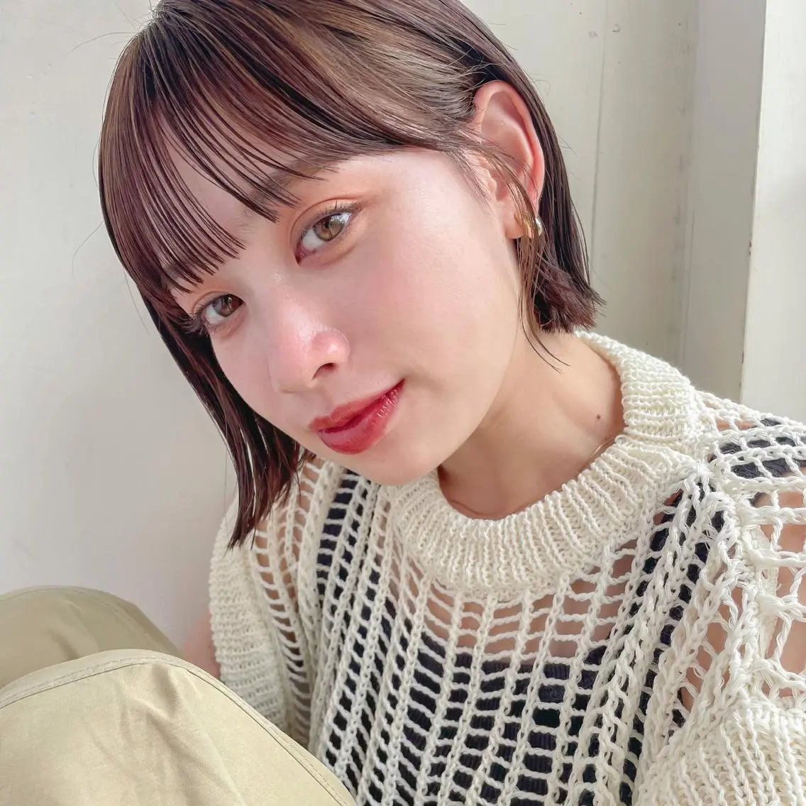ショート ボブ ✨👑お洒落ショート ❣️村上せいな✨のヘアスタイル