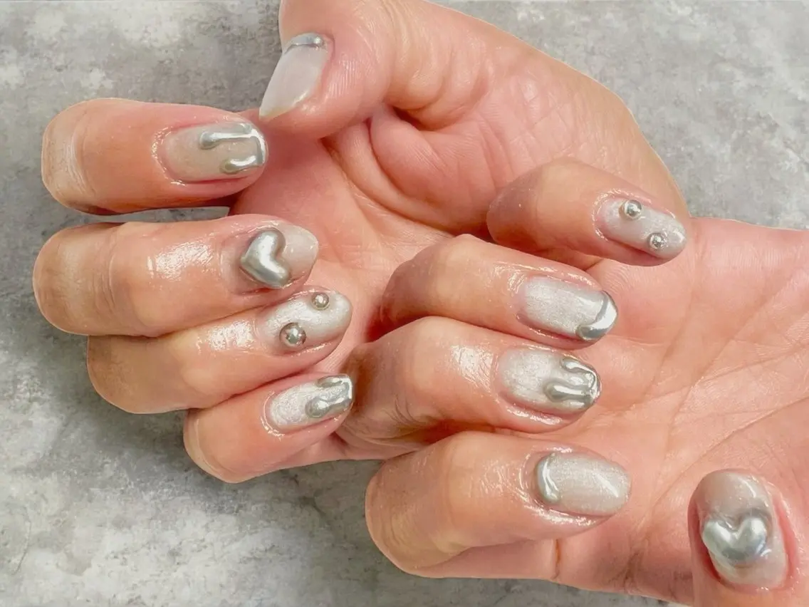 お持ち込みデザイン💅フリーコース🆓の写真
