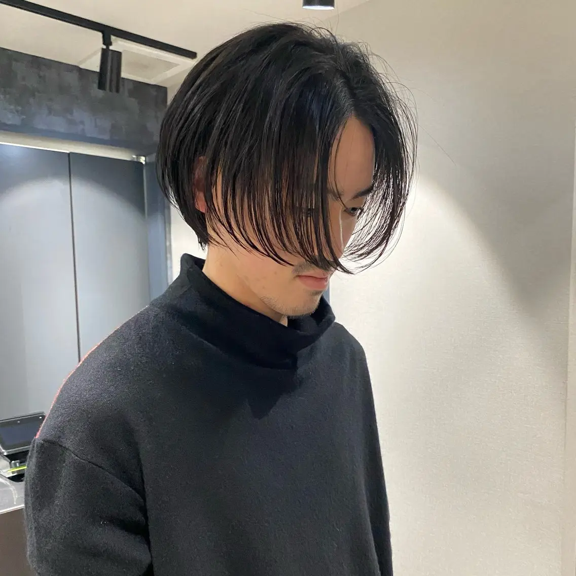 ショート 💈原宿指名No.1 センターパート💈のヘアスタイル