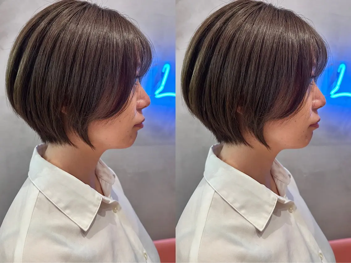 ショート カラー 池袋センターパート No.1 裕大のヘアスタイル