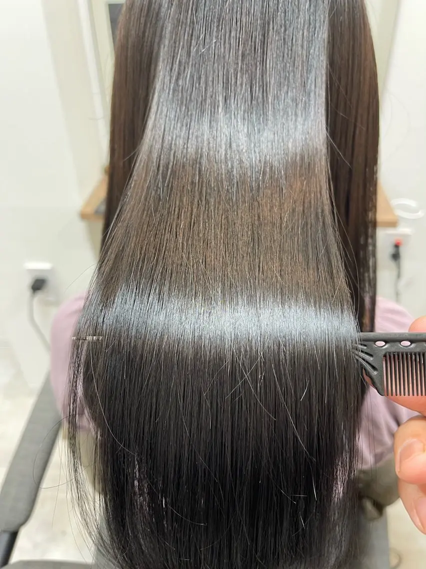 ミディアム トリートメント 酸熱トリートメント naka.naka 東中野/髪質改善のヘアスタイル