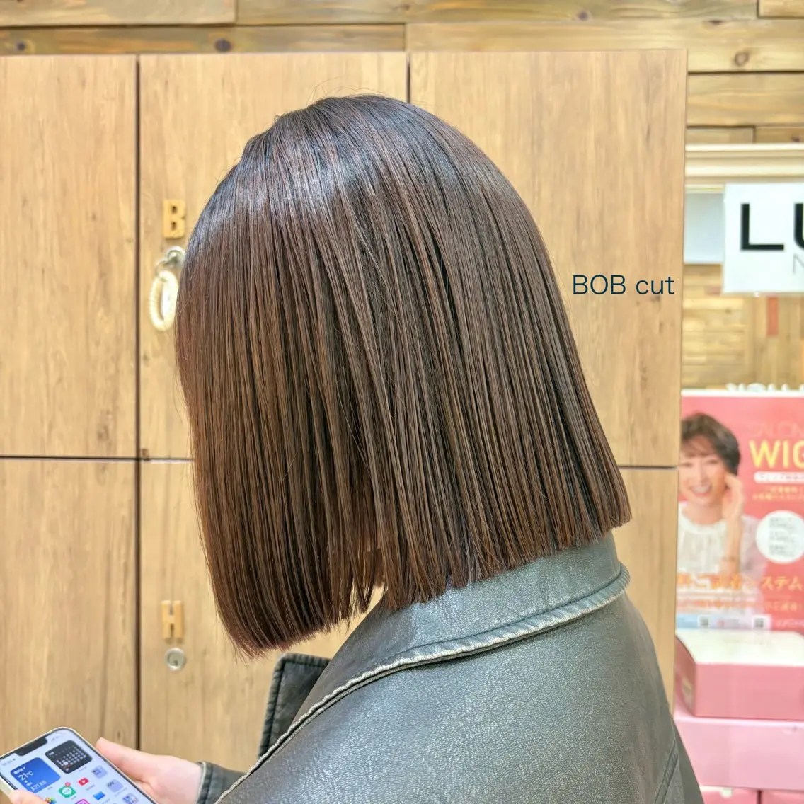 セミロング カラー カット アカネ/暖色カラー /ボブ🪐🧡のヘアスタイル