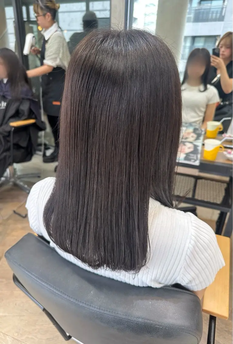 ロング RINO‎🤍🎀 𝑏𝑒𝑙𝑡𝑎のヘアスタイル