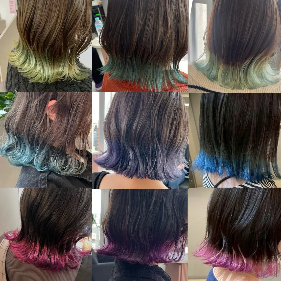 カラー 吉留愛加/ 似合わせカットのヘアスタイル