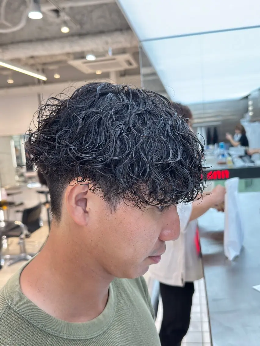 ショート パーマ カット パーマ fifth 児玉達哉 当日予約🙆のヘアスタイル