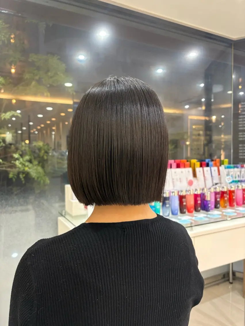 bob cut✂︎の写真
