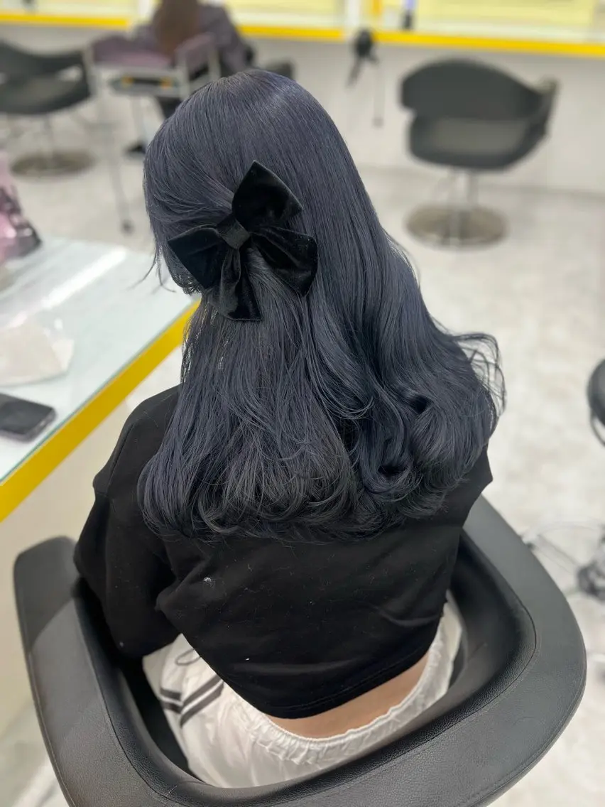 カラー ヘアカラー 暖色✖️韓国ヘア 🥀SAHO🥀のヘアスタイル
