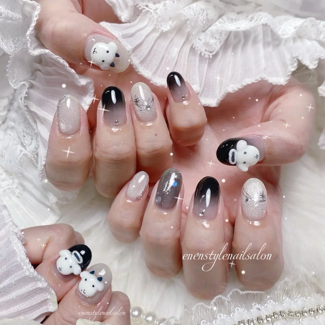ネイル ハンドネイル 🐾enen style 🐾のネイルデザイン