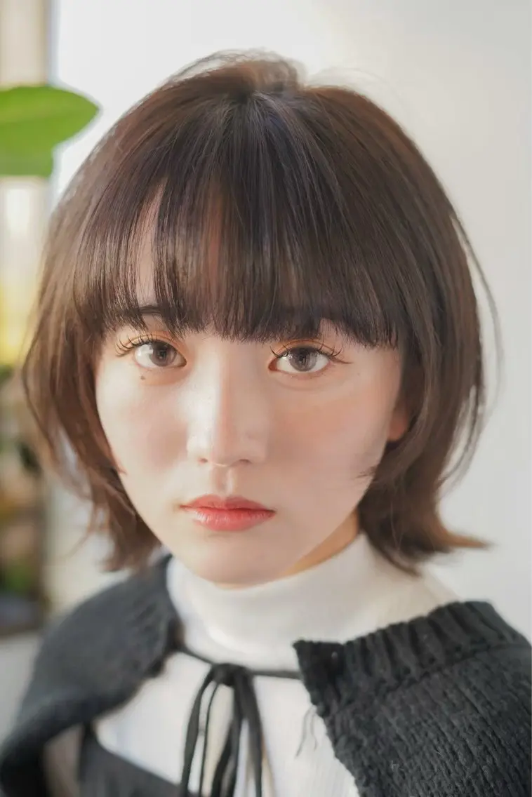 ショート 骨格/顔タイプ/ パーソナルカラー菅原のヘアスタイル