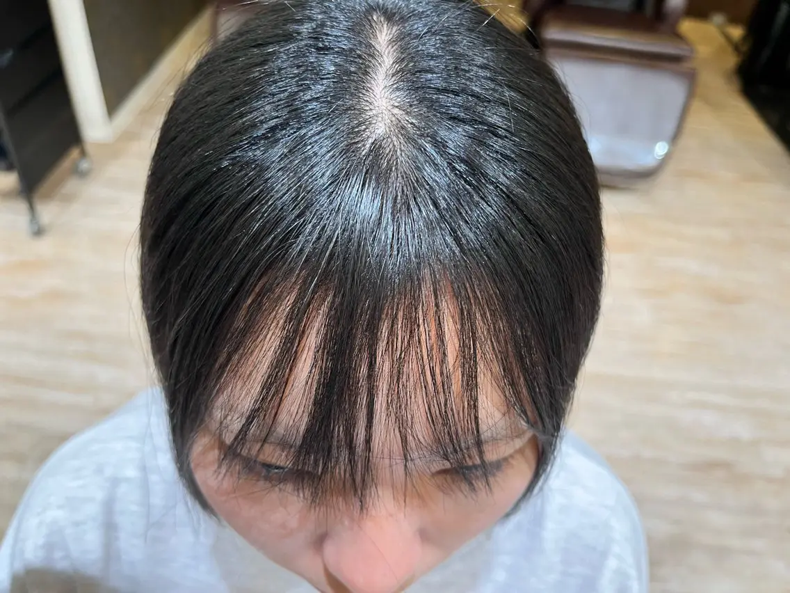 セミロング パーマ メンズパーマ 似合わせカットのヘアスタイル